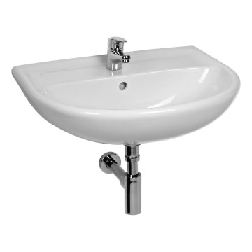JIKA H8143810001041 - Væghængt vask LYRA 50x40,1 cm keramik/hvid