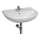 JIKA H8143810001041 - Væghængt vask LYRA 50x40,1 cm keramik/hvid