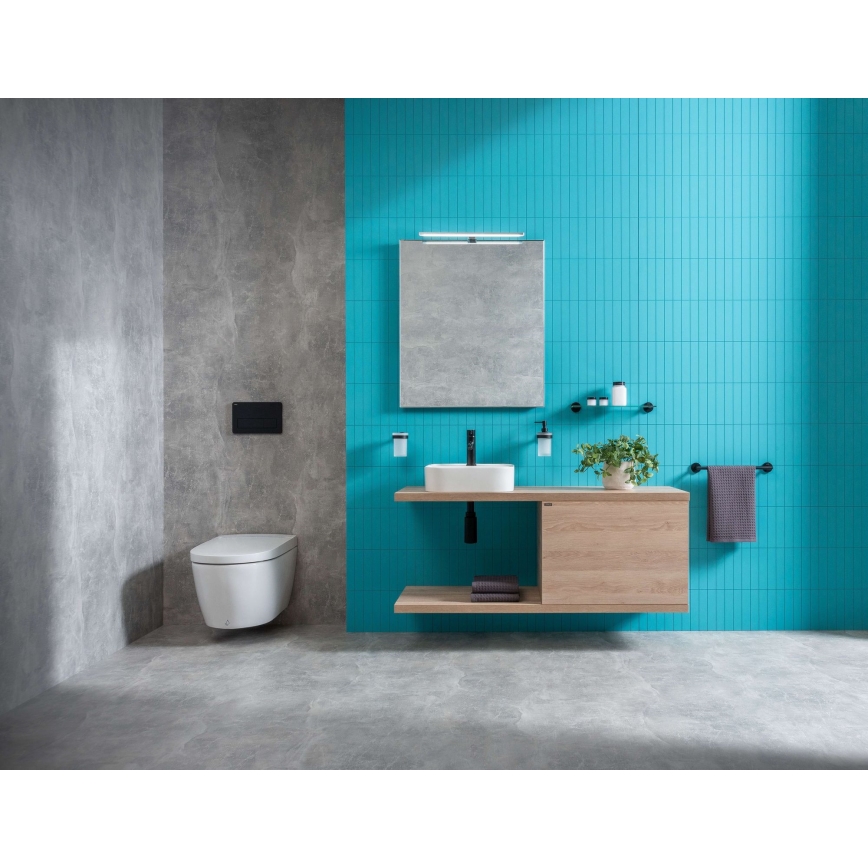 JIKA H8183610001111 - Bordmonteret håndvask ASTRA 40x40 cm keramik/hvid