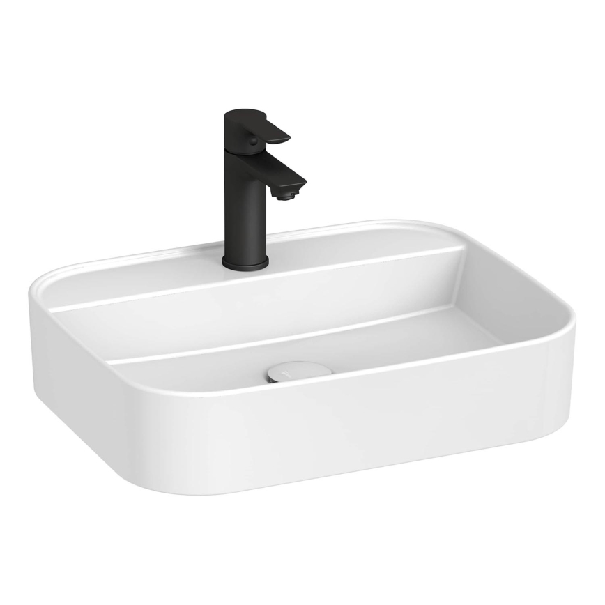 JIKA H8183620001111 - Bordmonteret håndvask ASTRA 50x40 cm keramik/hvid