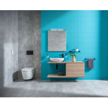 JIKA H8183640001121 - Bordmonteret håndvask ASTRA 52x40 cm keramik/hvid