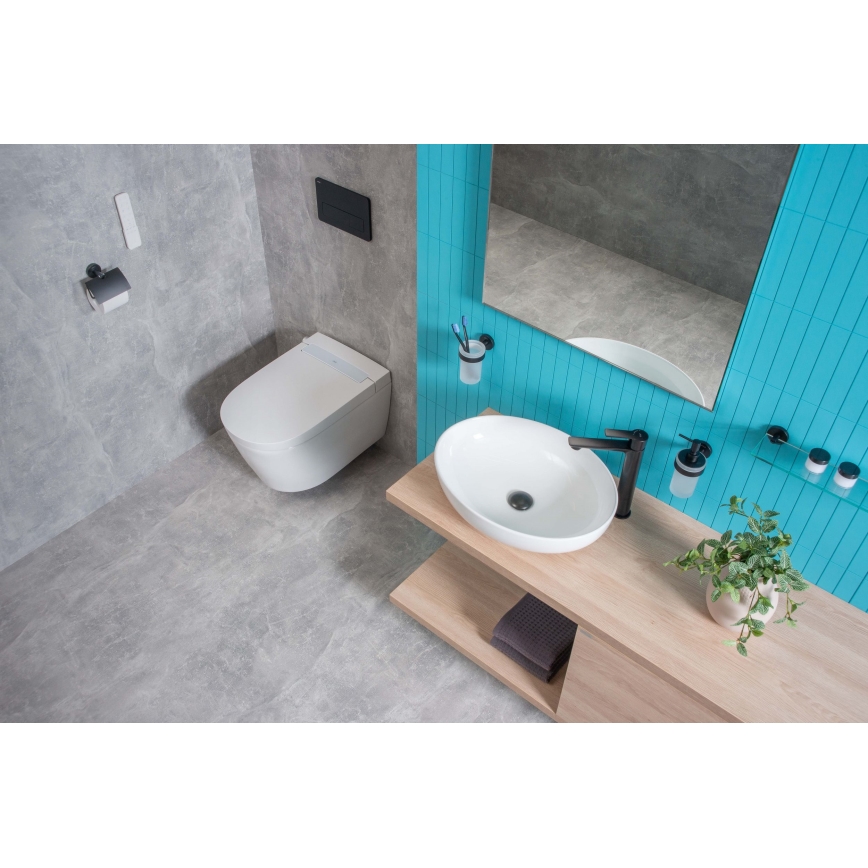 JIKA H8183640001121 - Bordmonteret håndvask ASTRA 52x40 cm keramik/hvid