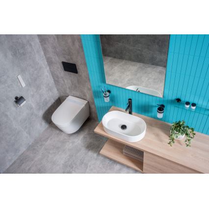 JIKA H8183660001121 - Bordmonteret håndvask ASTRA 53x31 cm keramik/hvid