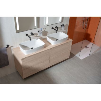 JIKA H8183820001041 - Bordmonteret håndvask LYRA 55x40 cm keramik/hvid