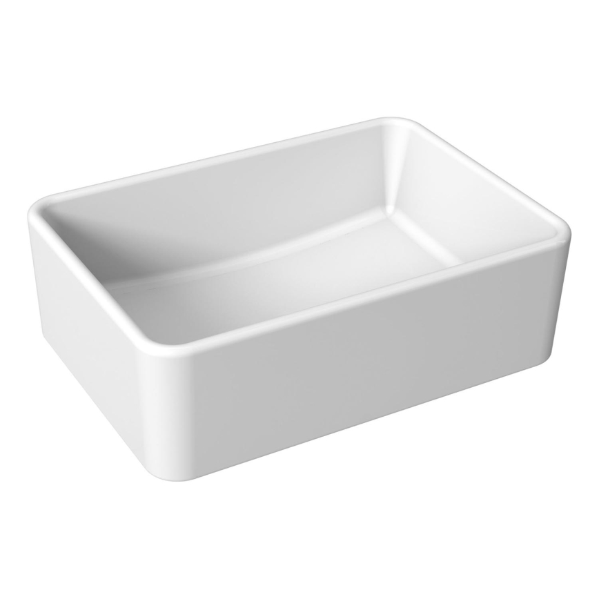 JIKA H8184230001121 - Bordmonteret håndvask CUBITO 50x35 cm keramik/hvid