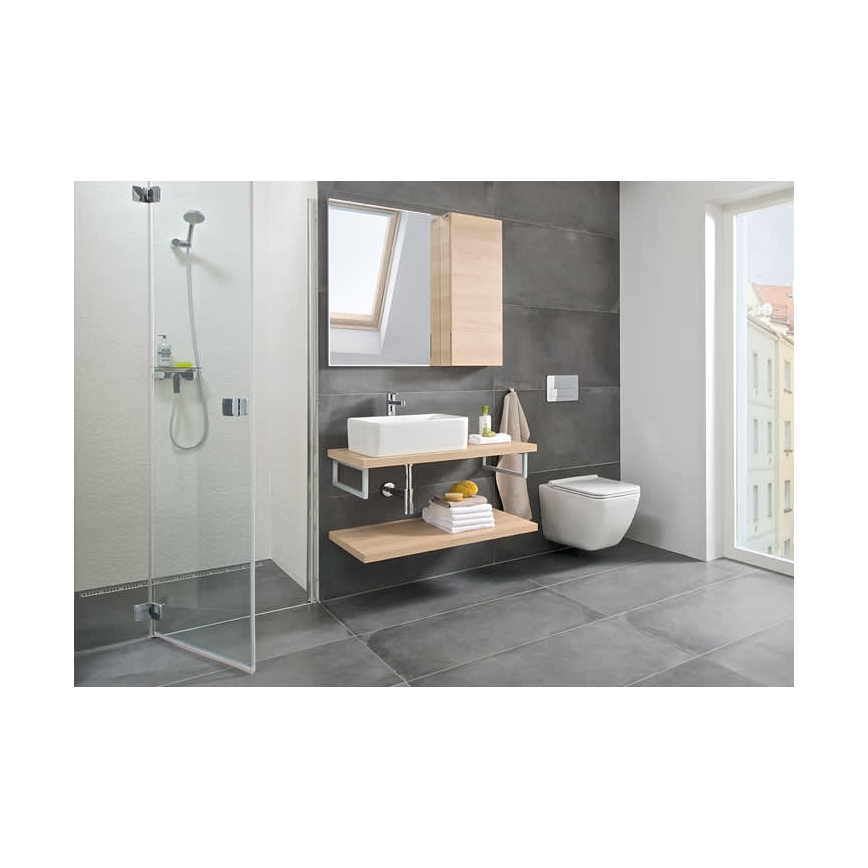 JIKA H8184230001121 - Bordmonteret håndvask CUBITO 50x35 cm keramik/hvid
