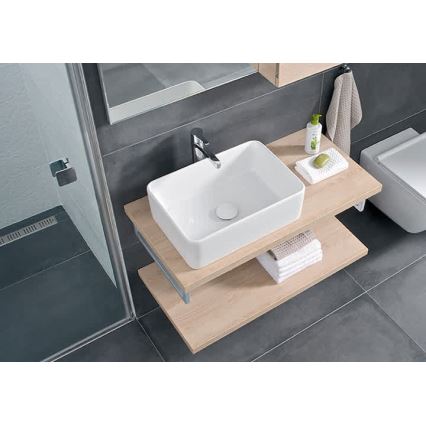JIKA H8184230001121 - Bordmonteret håndvask CUBITO 50x35 cm keramik/hvid