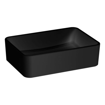 JIKA H8184237161121 - Bordmonteret håndvask CUBITO 50x35 cm keramik/mat sort
