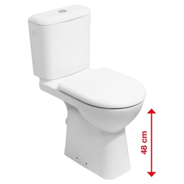 JIKA H8236160000001 - Toiletskål DEEP keramik/hvid