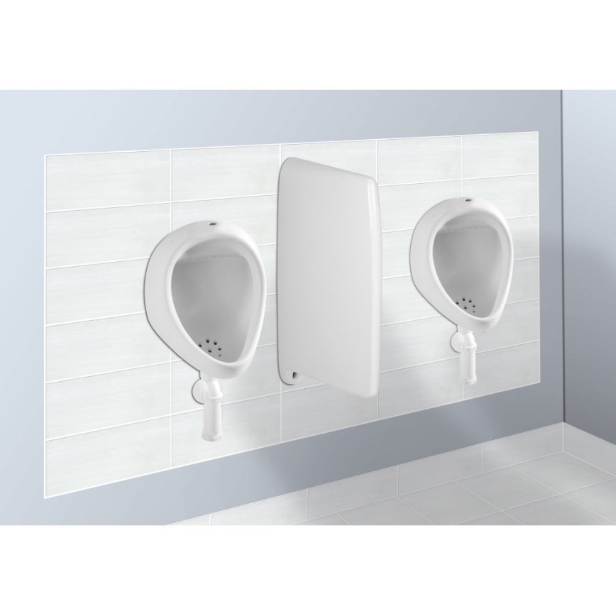 JIKA H8441000004401 - Urinal KORINT udvendig tilslutning, bundafløb keramik/hvid