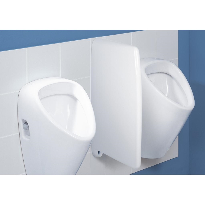 JIKA H8476010000001 - Skillevæg til urinal SPLIT 66x41 cm keramik/hvid