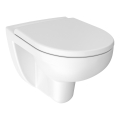 JIKA H8663850000001 - Vægophængt WC LYRA i keramik/hvid + toiletsæde LYRA i duroplast/hvid