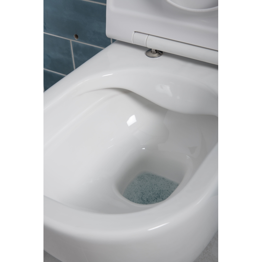 JIKA H8667180000001 - Vægmonteret toilet MIO keramik/hvid + toiletsæde SoftClose MIO duroplast/hvid