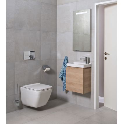JIKA H8669540000001 - Væghængt toilet PURE keramik/hvid + toiletsæde SoftClose PURE i duroplast/hvid