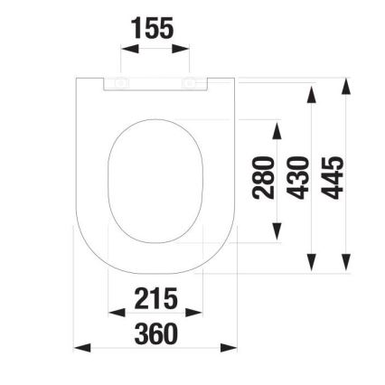 JIKA H8917160000631 - Toiletsæde SoftClose MIO duroplast/hvid
