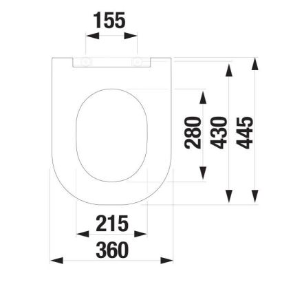 JIKA H8917167570631 - Toiletsæde SoftClose MIO duroplast/hvid