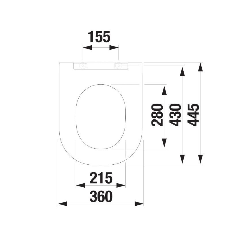 JIKA H8917167570631 - Toiletsæde SoftClose MIO duroplast/hvid