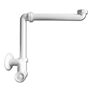 JIKA H8942460000001 - Vandlås til håndvask CUBITO DN40 hvid
