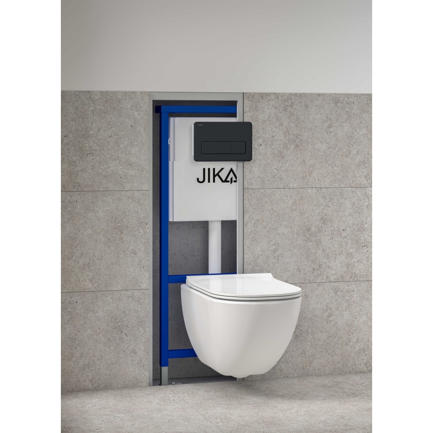 JIKA H8956520000001 - Indbygningsmodul til væghængt toilet med forberedelse til bidet