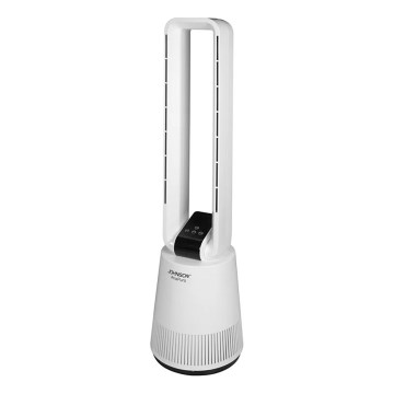 JOHNSON - Ventilator med luftrenser og HEPA-filter ARIA PURA 90W/230V hvid + fjernbetjening