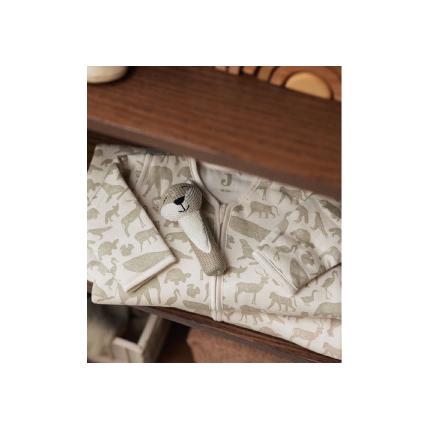 Jollein - Sovepose 02.01.2001 3-9 måneder 3 TOG Animals Olive Green