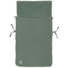 Jollein - Sovepose til bilsæde fleece BASIC KNIT 42x82 cm Ash Green