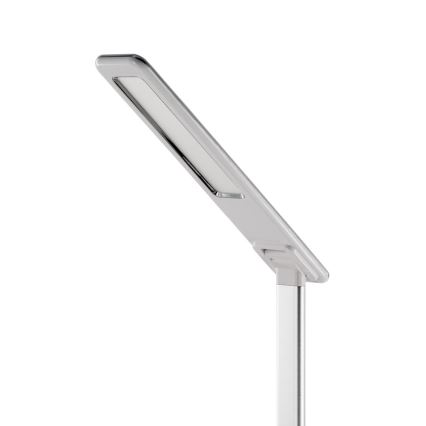 LED Dæmpbar Touch Bordlampe med Trådløs Opladning JOY LED/6W/230V + USB Hvid