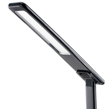 LED Dæmpbar Touch Bordlampe med Trådløs Opladning JOY LED/6W/230V + USB Sort
