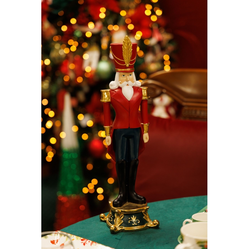 Juledekoration 42 cm nøddeknækker