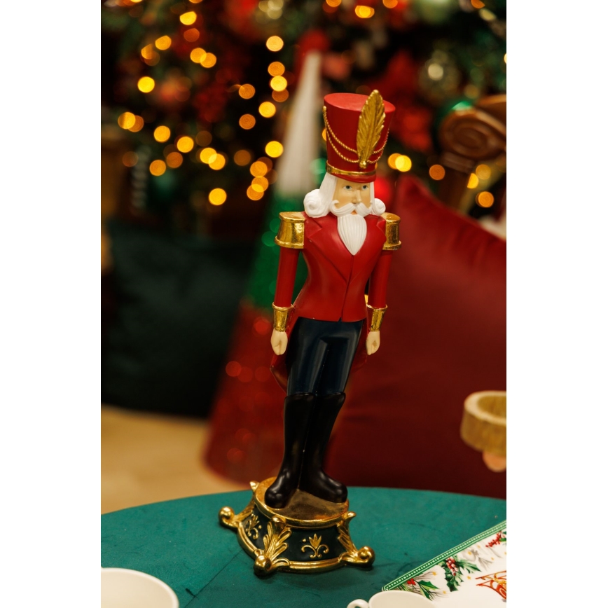 Juledekoration 42 cm nøddeknækker