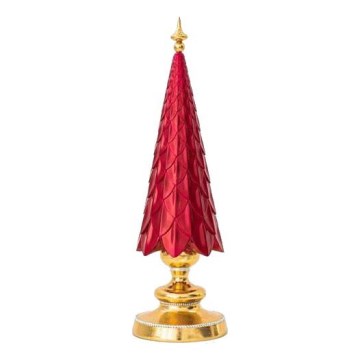 Juledekoration 45,5 cm træ rød