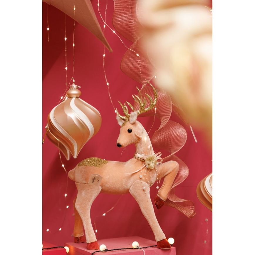 Juledekoration 47 cm hjort