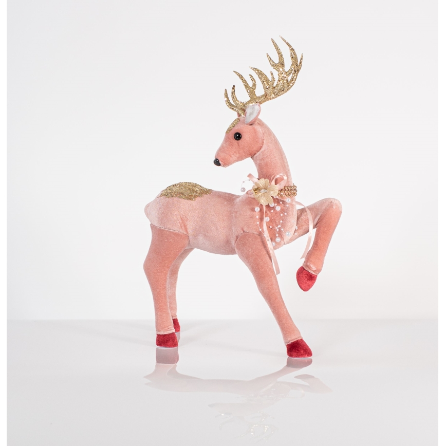Juledekoration 47 cm hjort