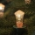 Julelyskæde LANTERN 12xE10/10,7 m varmt hvidt lys - Fremstillet i Europa