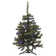 Juletræ LONY med LED-lys 120 cm