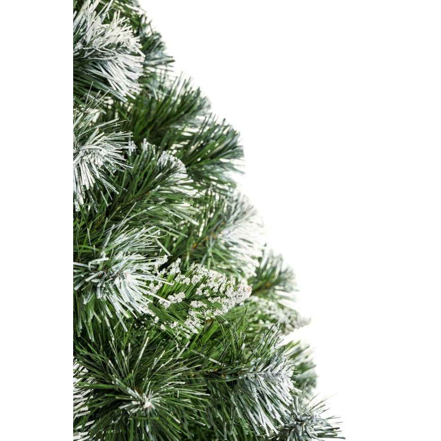 Juletræ på træstamme 220 cm fyrretræ