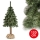 Juletræ på træstamme NATURAL 120 cm gran