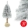Juletræ på træstamme NATURAL WITH SNOW 120 cm gran