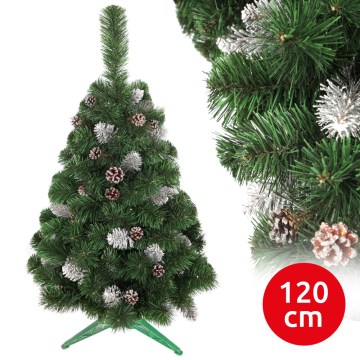 Juletræ SNOW 120 cm fyrretræ