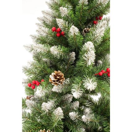 Juletræ SNOWY 180 cm fyrretræ