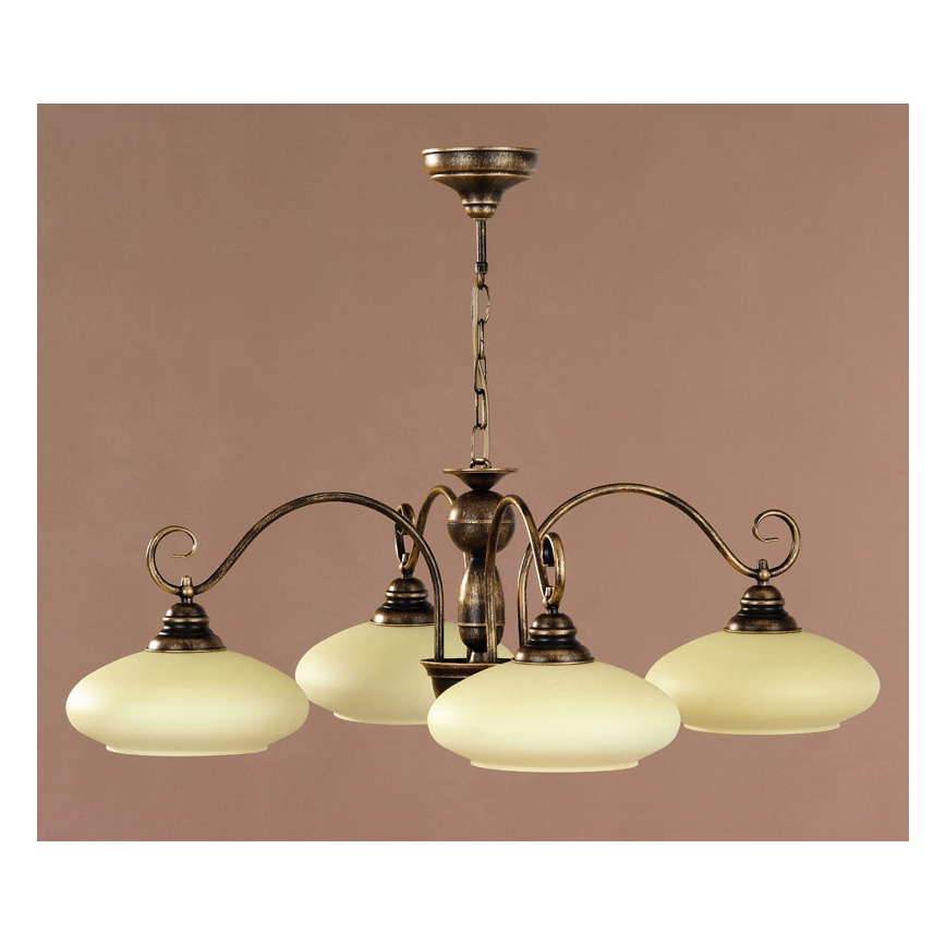 Jupiter 1070397000 - Lampeskærm BOLERO E27 glas