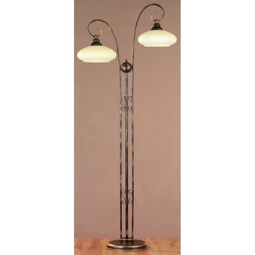 Jupiter 1070397000 - Lampeskærm BOLERO E27 glas