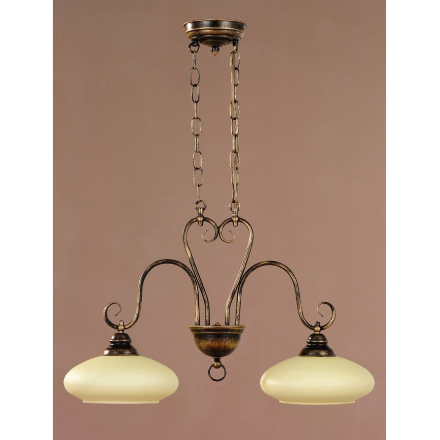 Jupiter 1070397000 - Lampeskærm BOLERO E27 glas