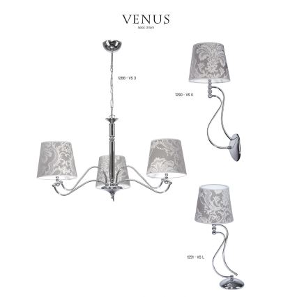JUPITER 1288-VS3 - Pendel VENUS 3xE27/60W