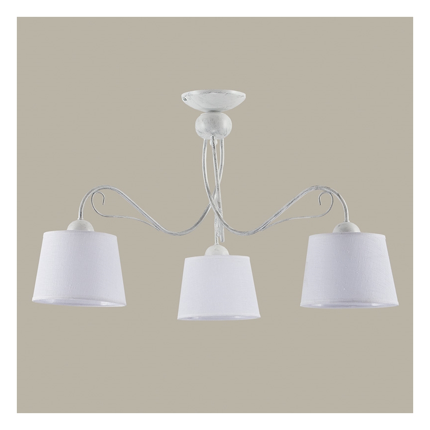 Jupiter 1349 - KM 3 PB - Loftlampe KAMELIA 3xE27/60W/230V
