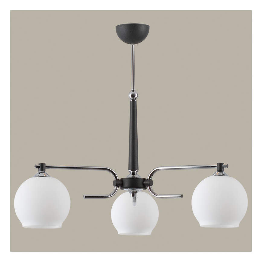 Jupiter 1401 - AX 3 G - Hængende lysekrone AXEL 3xE27/60W/230V