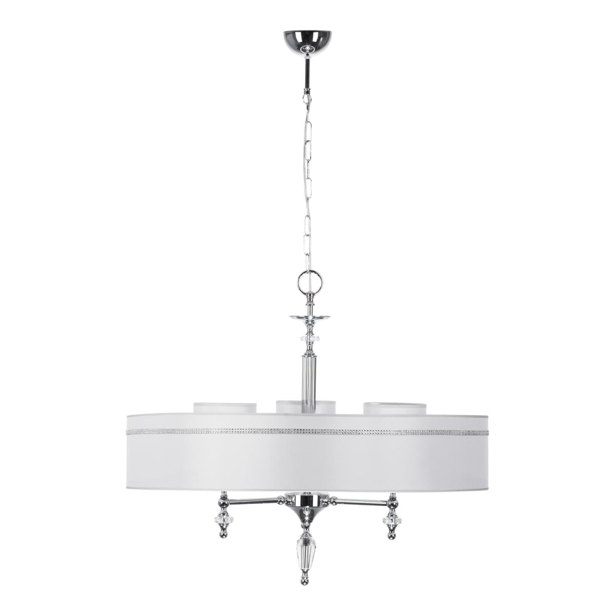 Jupiter 1424 - Loftlampe med kæde HILTON 3xE27/60W/230V