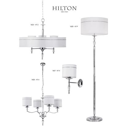 Jupiter 1428 - Bordlampe HILTON 1xE27/60W/230V