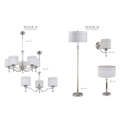 Jupiter 1529 - JU L H - Bordlampe JULIA II E27/60W