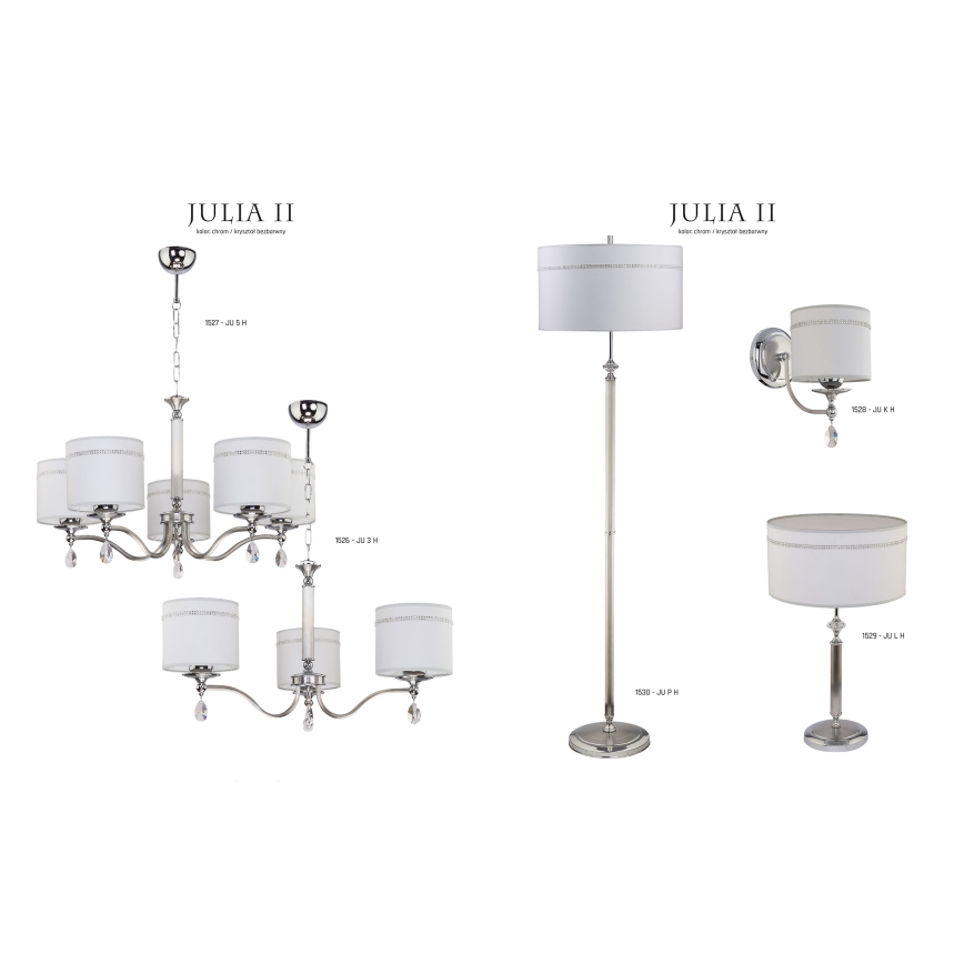 Jupiter 1529 - JU L H - Bordlampe JULIA II E27/60W